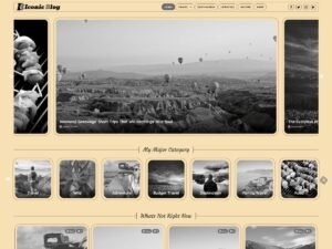 Free Iconic Blog WordPress Theme