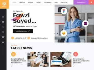 Free Job Seeker Resume WordPress Theme