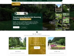 Free Landscape Designer WordPress Theme