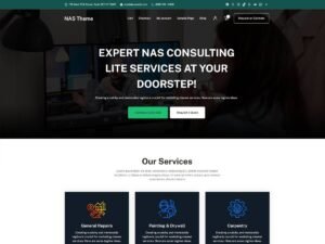 Free NAS Consulting Lite WordPress Theme