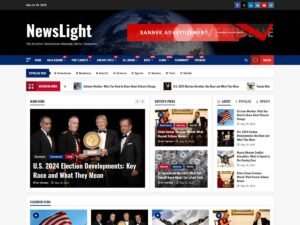 Free NewsLight WordPress Theme