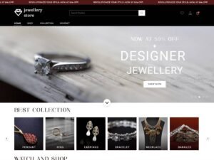 Free Online Jewelry Store WordPress Theme
