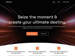 Free Rayforce WordPress Theme