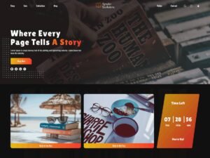 Free Retailer Bookstore WordPress Theme
