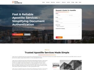 Free ST Apostille WordPress Theme