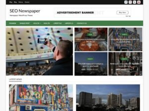 Free Seo Newspaper WordPress Theme