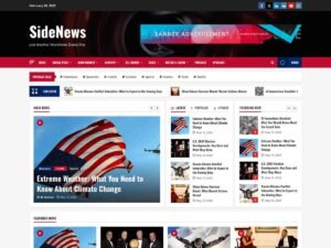 Free SideNews WordPress Theme
