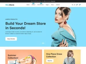 Free WoxStore WordPress Theme