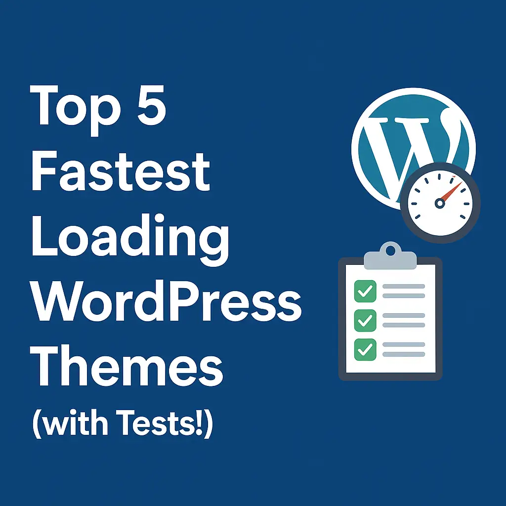 top 5 fastest loading wordpress themes