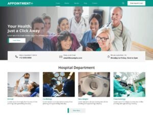 Free Appointment Management WordPress Theme