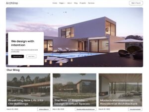 Free Archline WordPress Theme