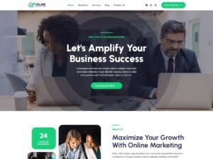 Free Bosa Online Marketing WordPress Theme