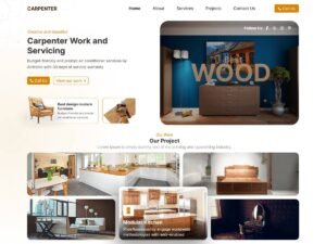 Free Carpentry Contractor WordPress Theme