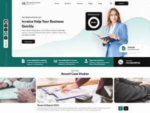 Free Chartered Accountant WordPress Theme