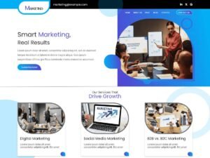 Free Content Marketing WordPress Theme