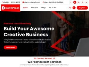 Free DeltaPress WordPress Theme