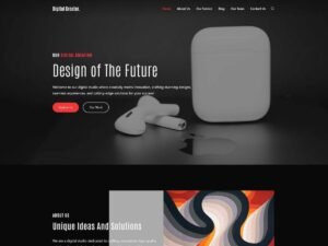 Free Digital Creator WordPress Theme
