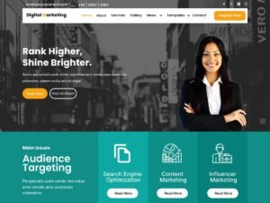 Free Digital Marketing Freelancer WordPress Theme