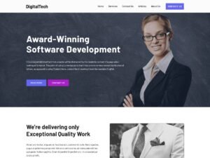 Free DigitalTech WordPress Theme