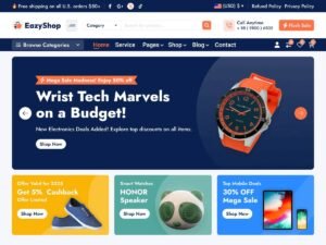 Free EazyShop WordPress Theme