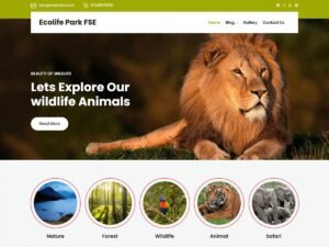 Free Ecolife Park FSE WordPress Theme