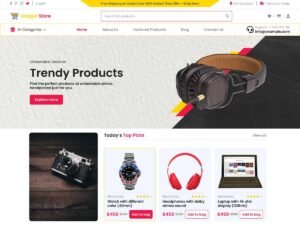 Free Ecommerce Gadget Store WordPress Theme