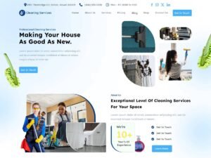 Free FSE Cleaning Services WordPress Theme