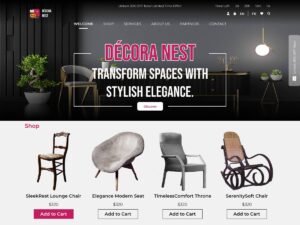 Free FSE Home Decor WordPress Theme