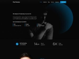 Free Flex Persona WordPress Theme