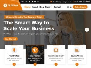 Free Flexiva WordPress Theme