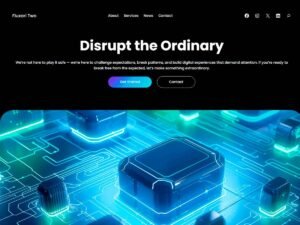 Free Fluxari Two WordPress Theme