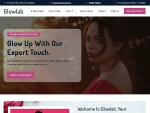 Free Glowlab WordPress Theme