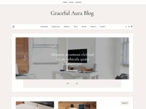 Free Graceful Aura Blog WordPress Theme