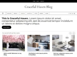 Free Graceful Haven WordPress Theme