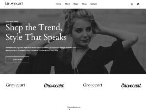 Free GroveCart WordPress Theme