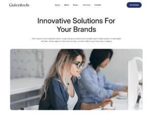 Free Gutentools WordPress Theme