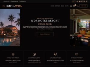 Free Hotel Booking WDA WordPress Theme