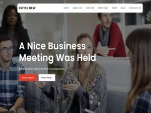 Free Koyel New WordPress Theme