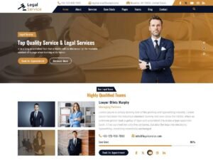 Free Legal Services Firm WordPress Theme