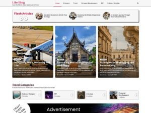 Free Lite Blog WordPress Theme