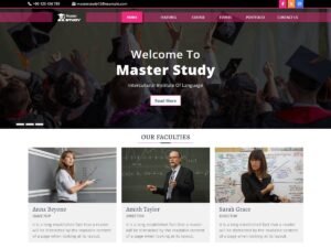 Free Master Study Lite WordPress Theme