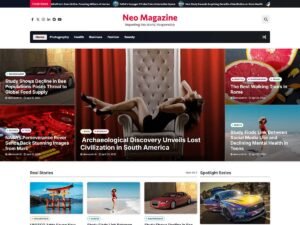 Free Neo Magazine WordPress Theme