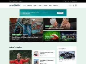 Free News Builder WordPress Theme