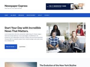 Free Newspaper Express WordPress Theme