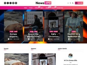 Free Newsxpo WordPress Theme