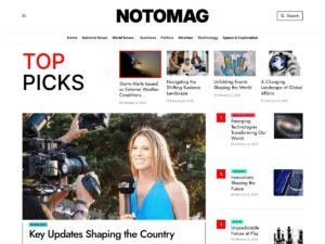 Free NotoMag WordPress Theme