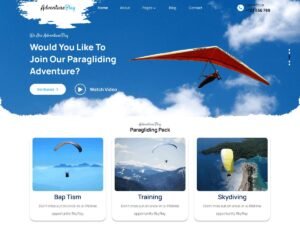 Free Outdoor Adventure WordPress Theme