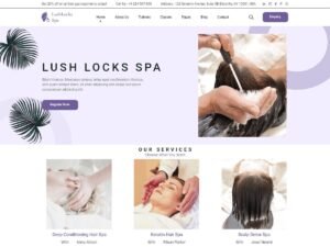 Free Pixel Hair Spa WordPress Theme