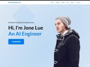 Free Portfolio Expert Lite WordPress Theme