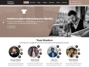 Free Prime Fashion WordPress Theme
